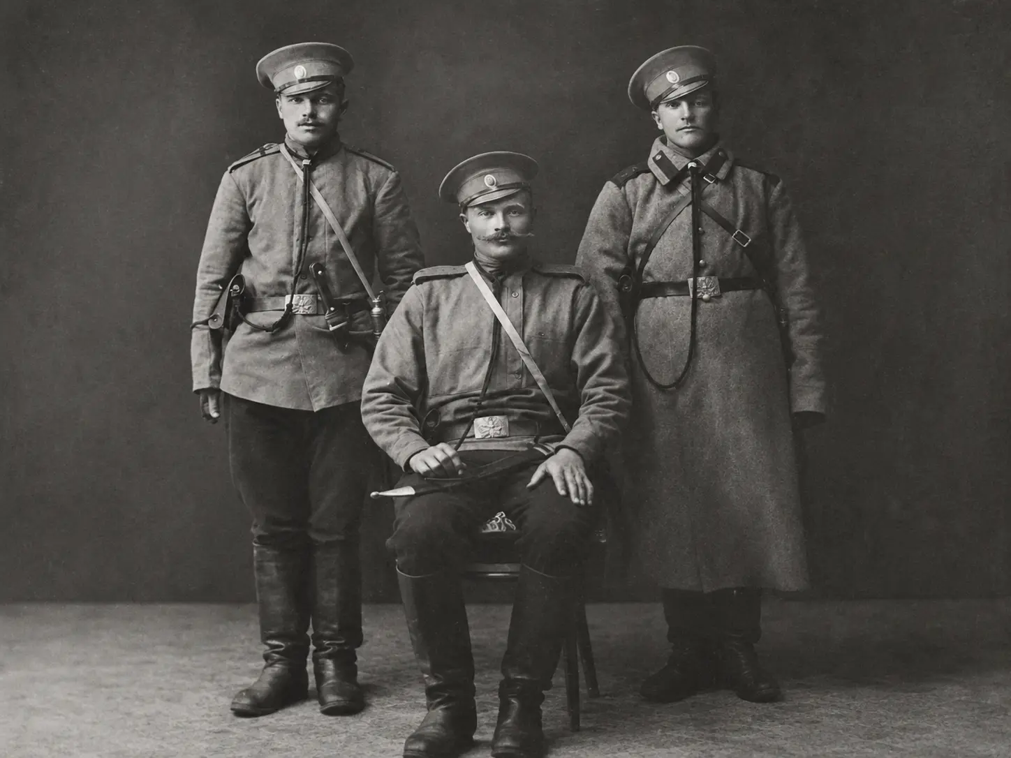 Historical military portrait from the Botyan family archive