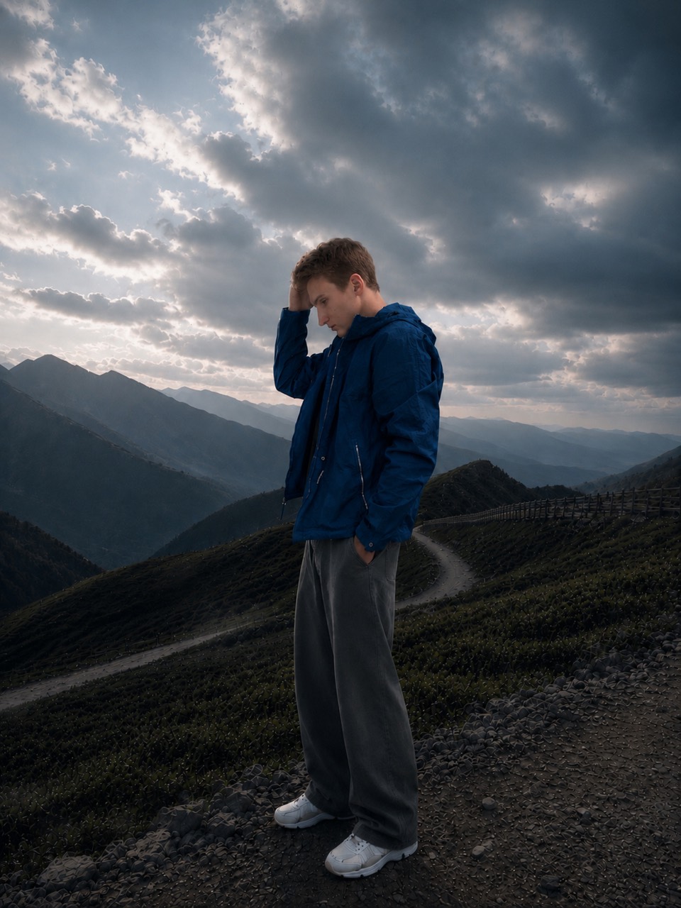 Michael Botyan in the mountains